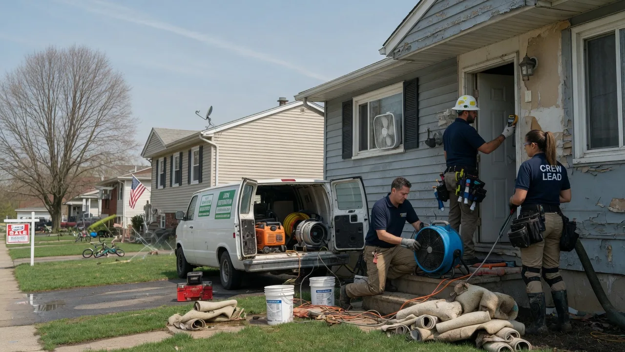Flood Cleanup in Wales, WI near me